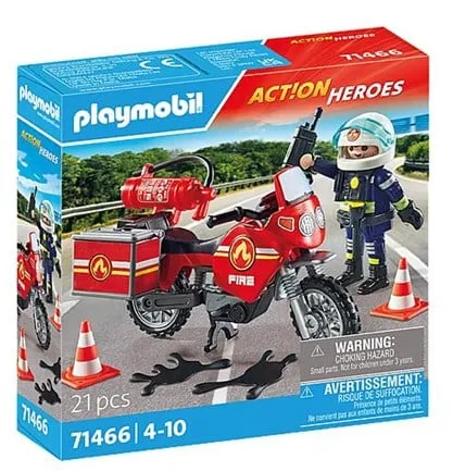 Playmobil Action - Paloauto onnettomuuspaikalla