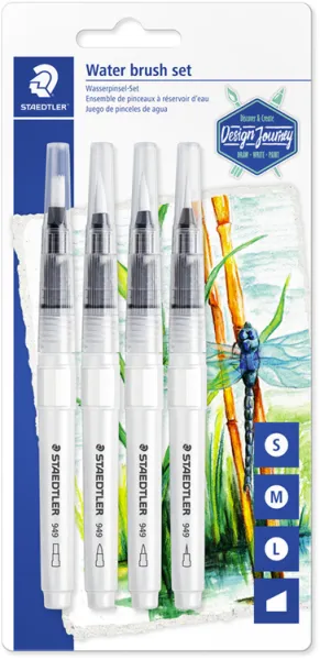 Staedtler Pensseli, 4 kpl Ass. Bk