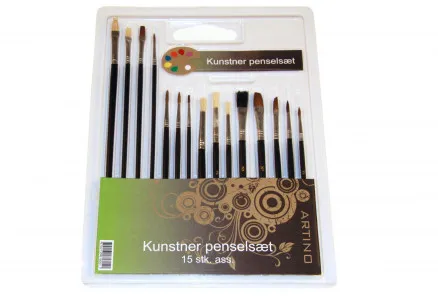 Artino Sivellinsetti, lajitelma eri kokoja - 15 kpl